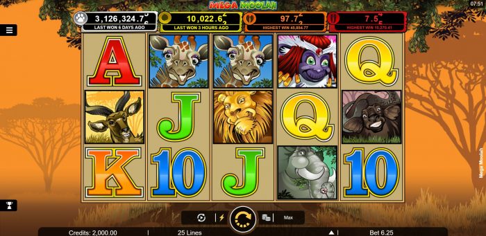 Mega Moolah Gokkast Review Microgaming