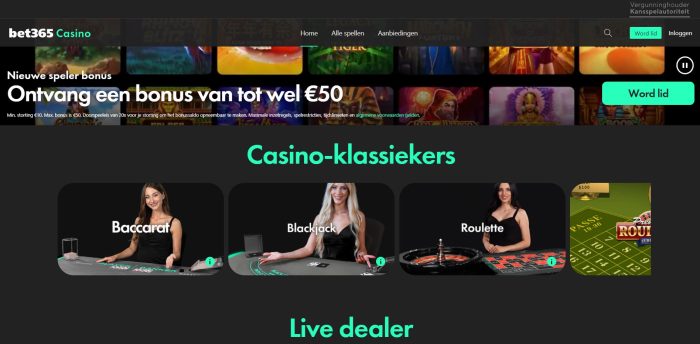 Casino van bet365