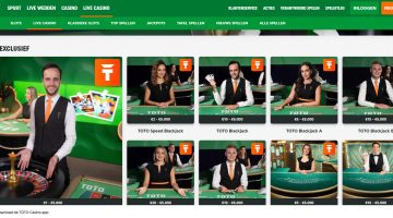 Live Casino van TOTO Casino