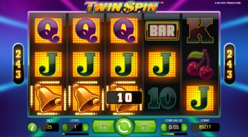 Twin Spin Drieling Rijen