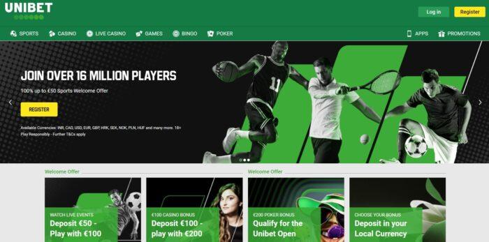 Unibet het Grootste Online Casino