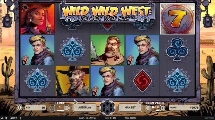 Wild Wild West The Great Train Heist Review NetEnt