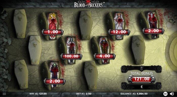 Blood Suckers Bonus Game