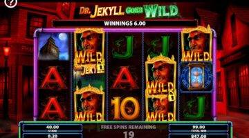 Dr. Jekyll Goes Wild Unlimited Hyde Spins