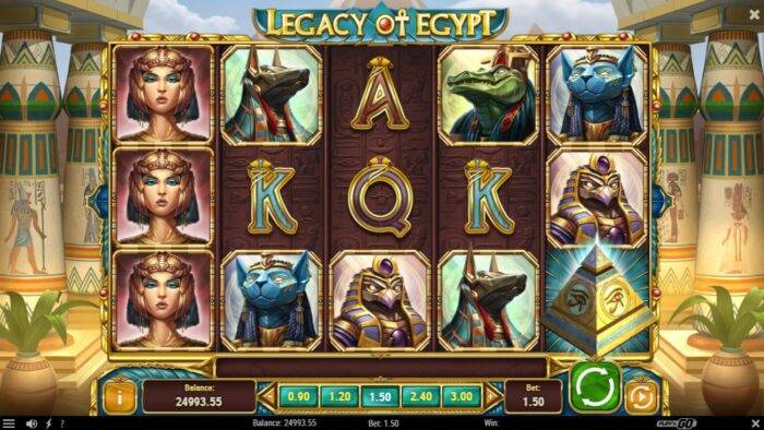 Legacy of Egypt Gokkast Review Play 'n Go