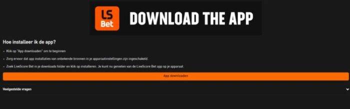 LiveScore Bet App Downloaden