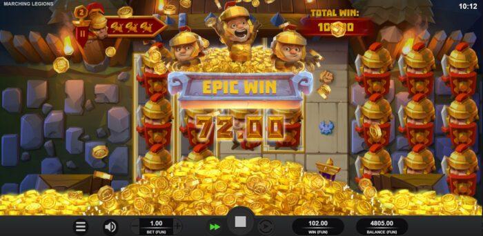 Marching Legions Free Spins