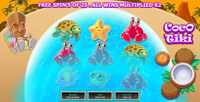 Coco Tiki Free Spins