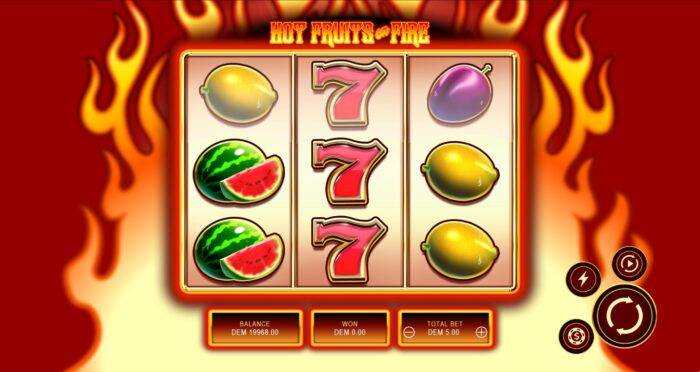 Hot Fruits on Fire Gokkast Review Mancala Gaming