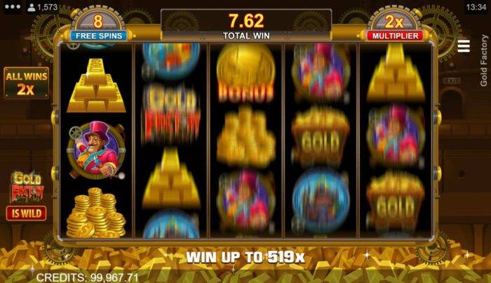 Gold Factory Free Spins