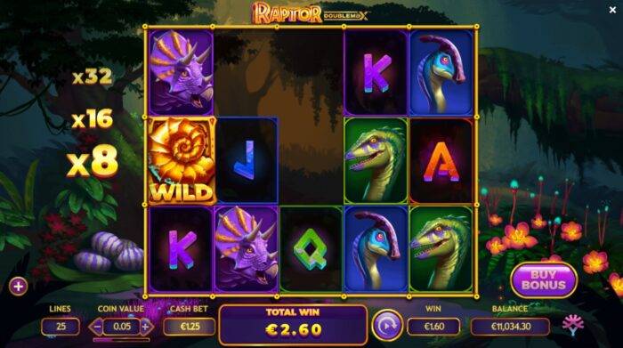 Raptor DoubleMax Gokkast Review Yggdrasil Gaming