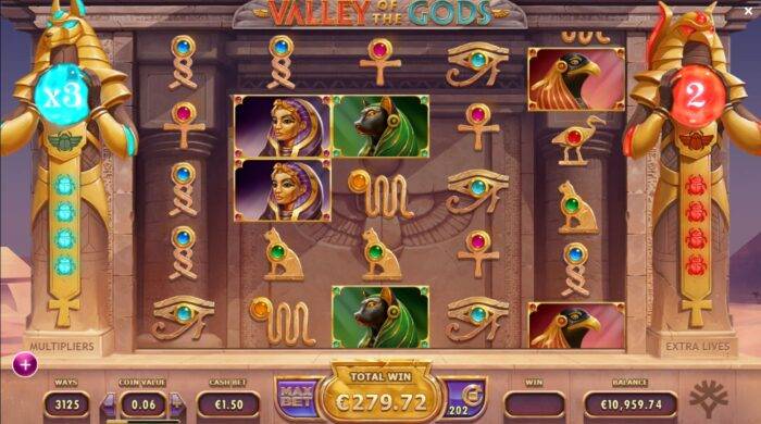 Valley of the Gods multipliers en levens