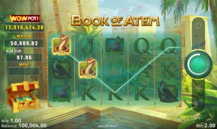 Book of Atem WowPot Gokkast Review Microgaming